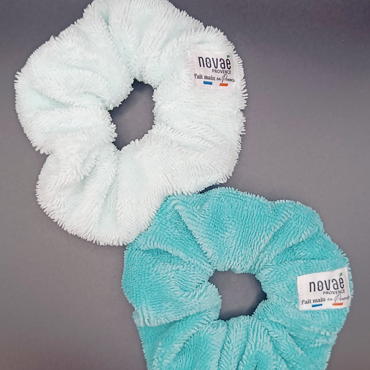 Lot de 2 Chouchous Bambou "3 en 1" (Couleur au choix)