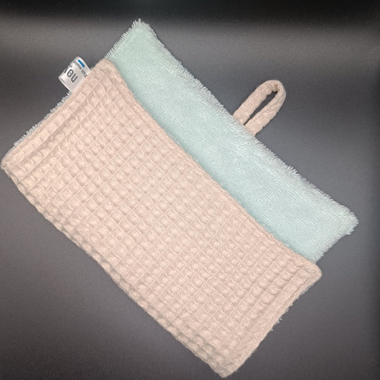 Serviette Démaquillante Double Face (20 x 25 cm)