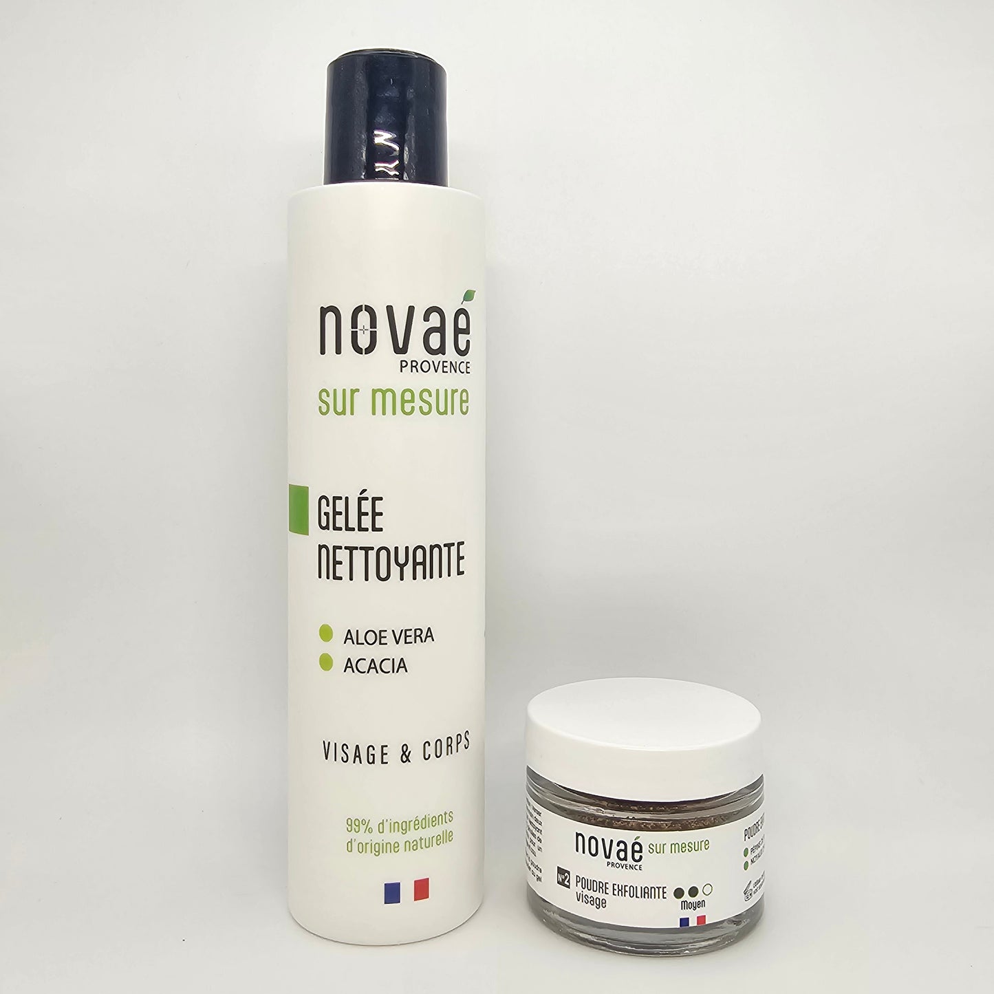 Duo Nettoyant & Exfoliant Visage