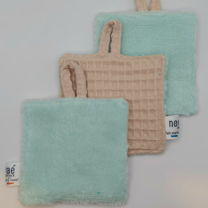 Lingette Démaquillante Double Face (9 x 9 cm)