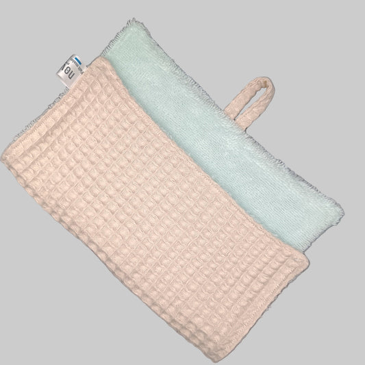 Serviette Démaquillante Double Face (20 x 25 cm)